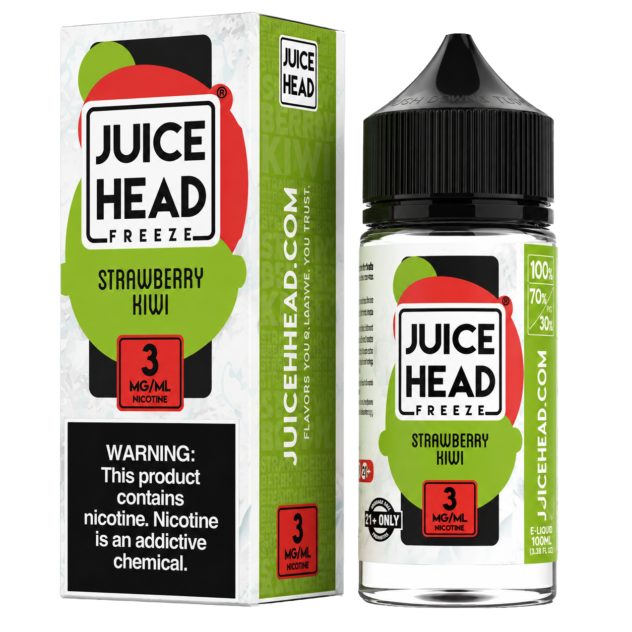 JUICE HEAD EXTRA FREEZE STRAWBERRY KIWI