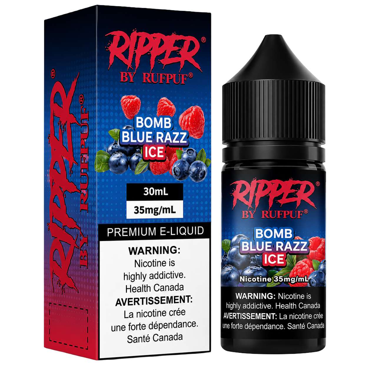 RIPPER BOMB BLUE RAZZ ICE