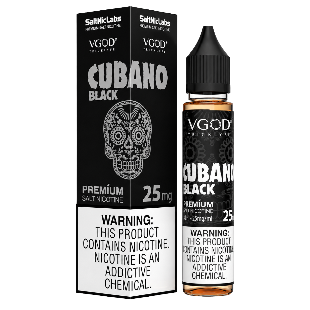 VGOD SALTNIC CUBANO BLACK