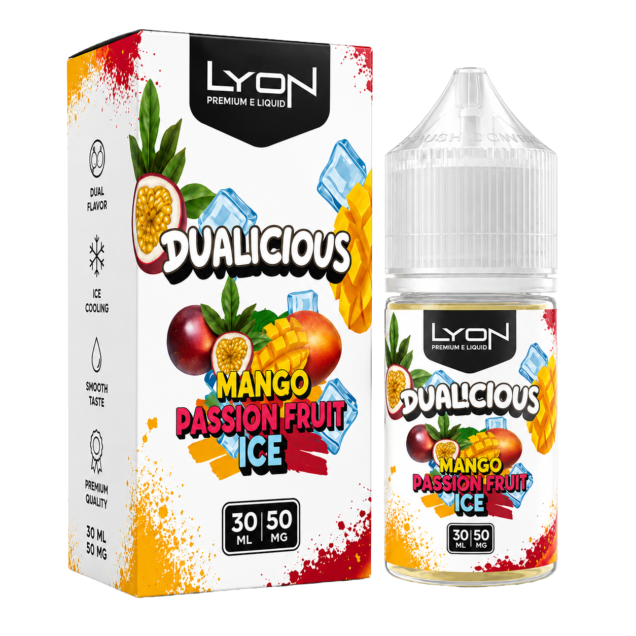 LYON DUALICIOUS MANGO PASSION FRUIT ICE